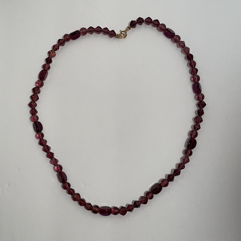 Vintage Amethyst Necklace - Picture 4 of 7